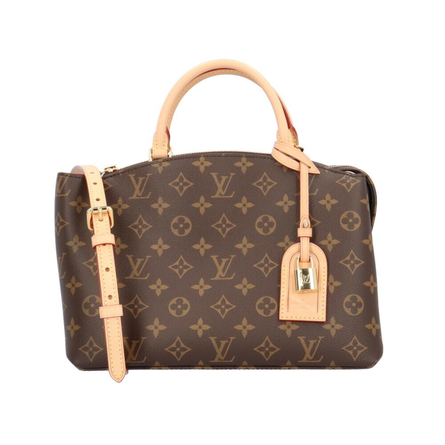 LOUIS VUITTON Petit Palais PM Shoulder Bag Monogram Canvas M45900 Brown Women's