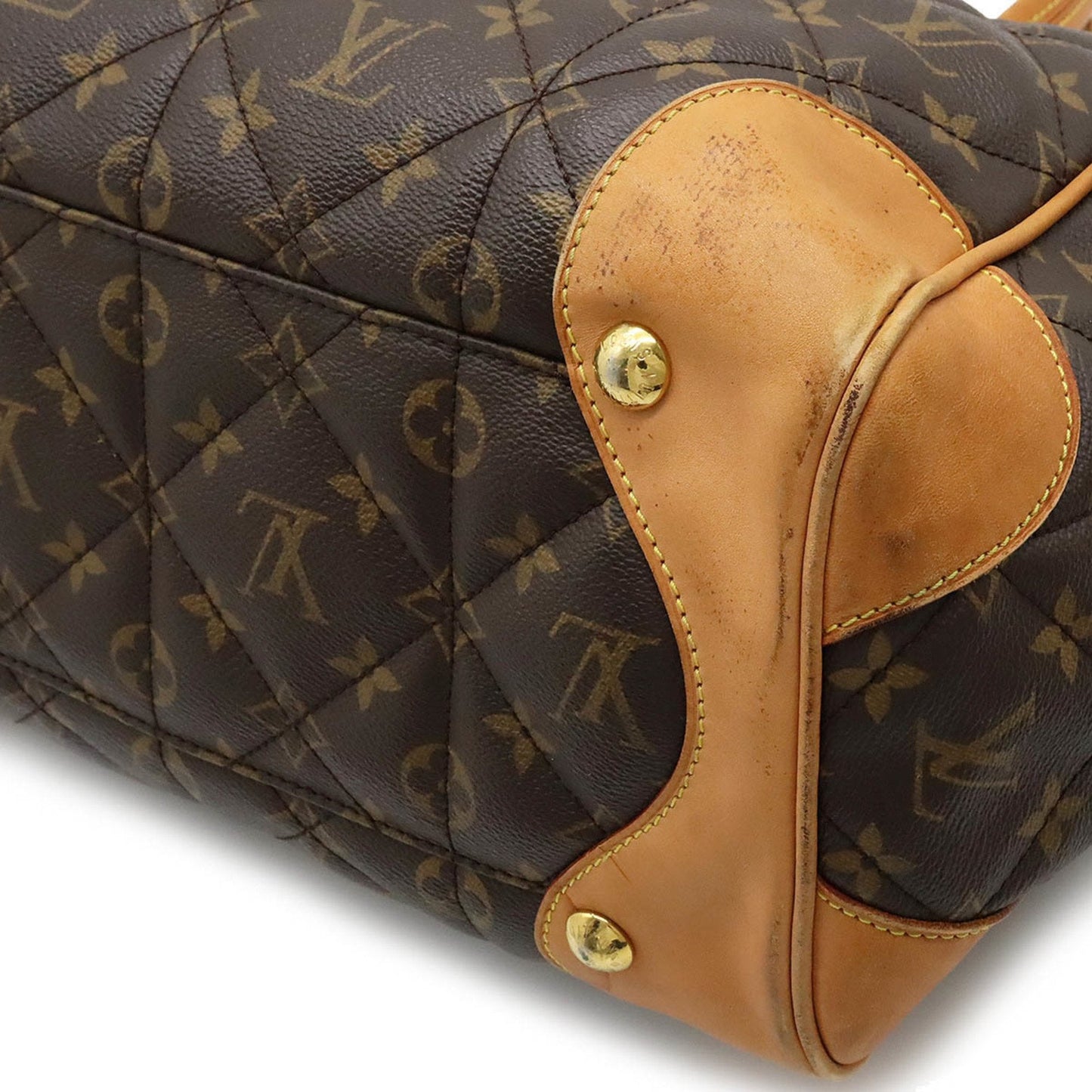 LOUIS VUITTON Monogram Etoile Shopper Tote Bag Shoulder Quilting M41433