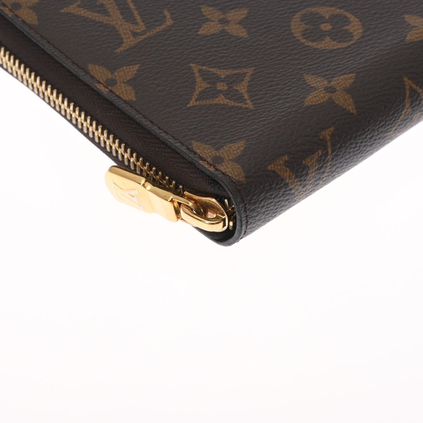 LOUIS VUITTON Monogram Zippy Organizer Brown M62581 Women's Canvas Long Wallet