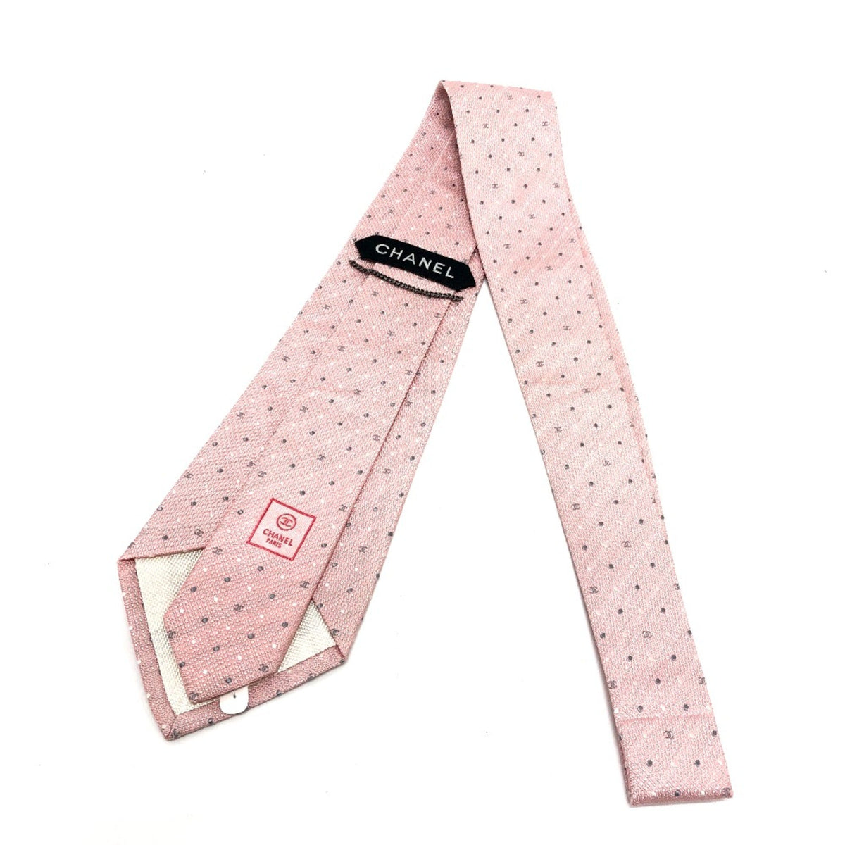 Chanel Necktie pink