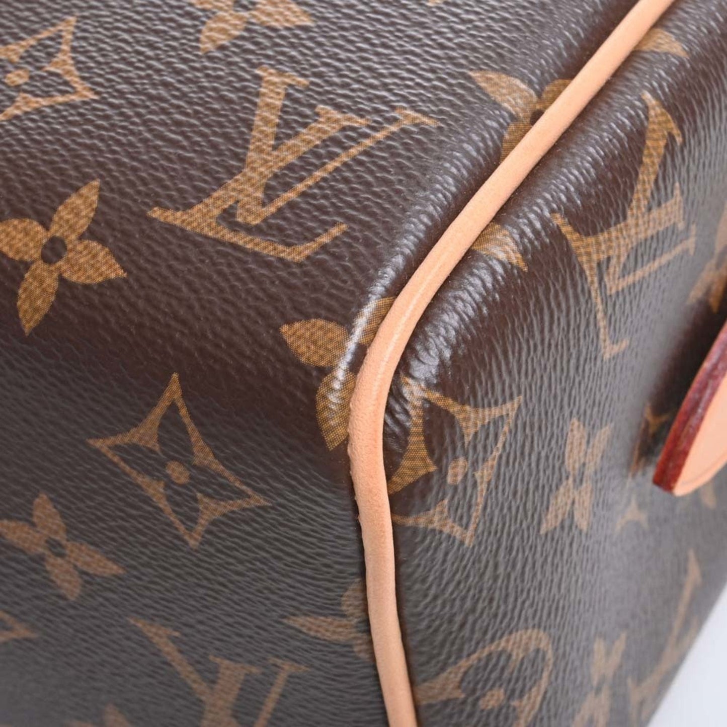 LOUIS VUITTON Monogram Speedy Bandouliere 20 Handbag M46234 Brown Women's