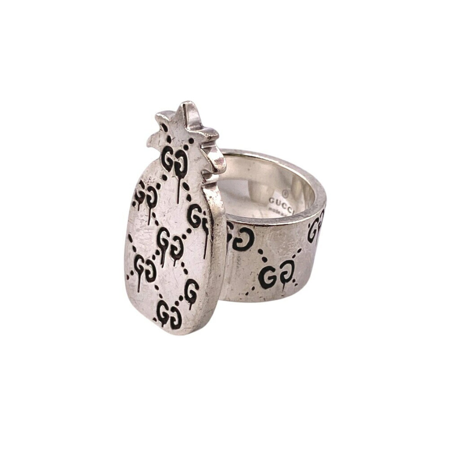 Gucci Silver Silver 925 Band Ring