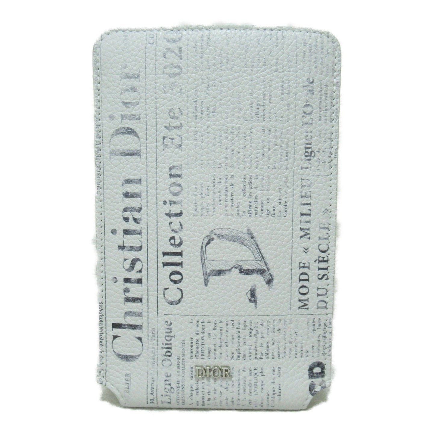 Dior Von Shoulder bag White leather