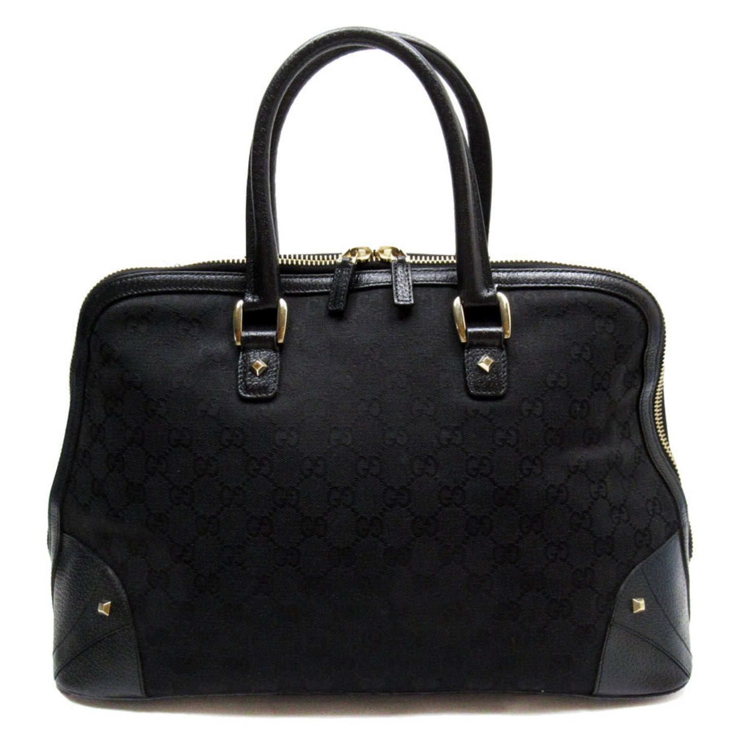 Gucci Gg Canvas Black Gg Canvas Handbag ()