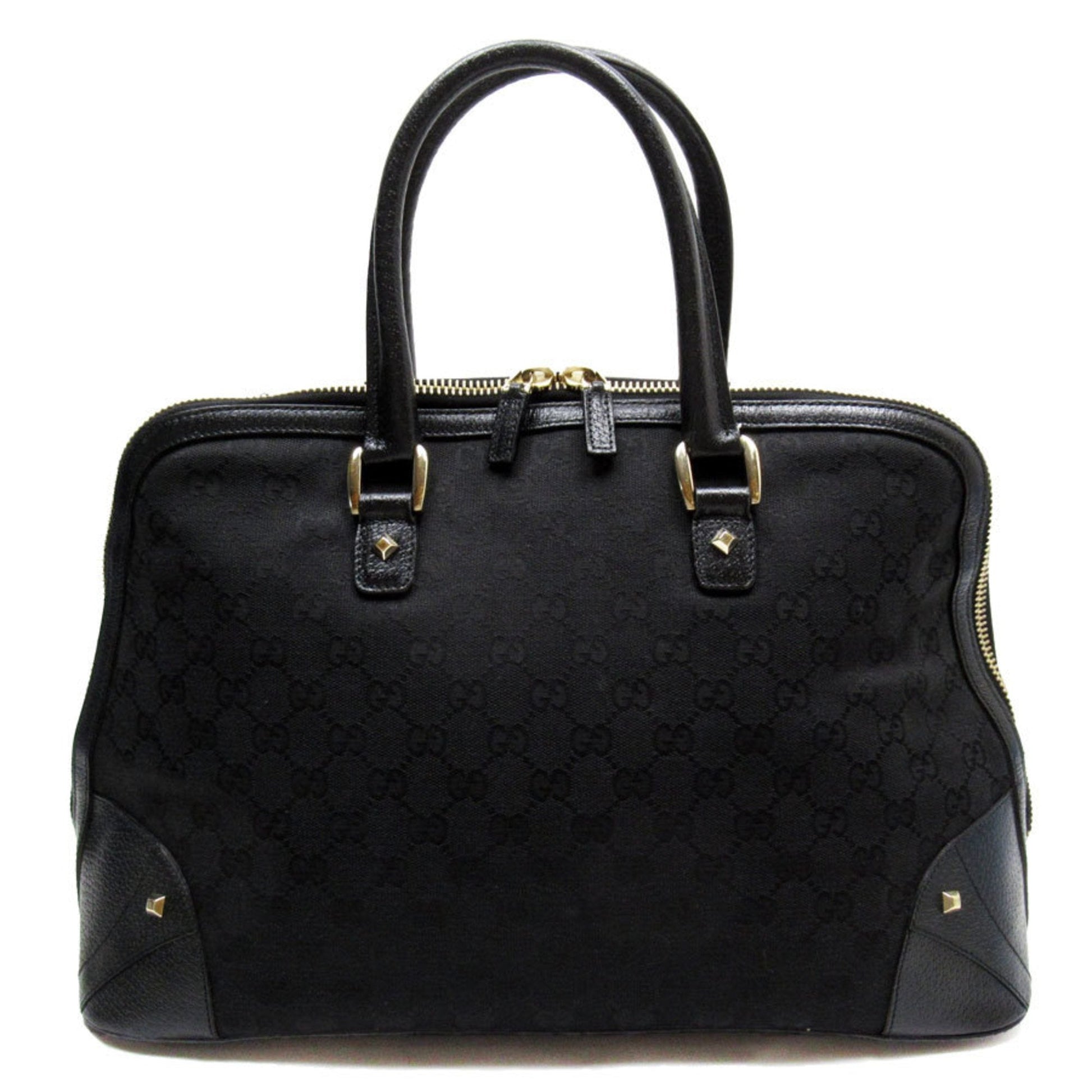 Gucci Gg Canvas Black Gg Canvas Handbag ()