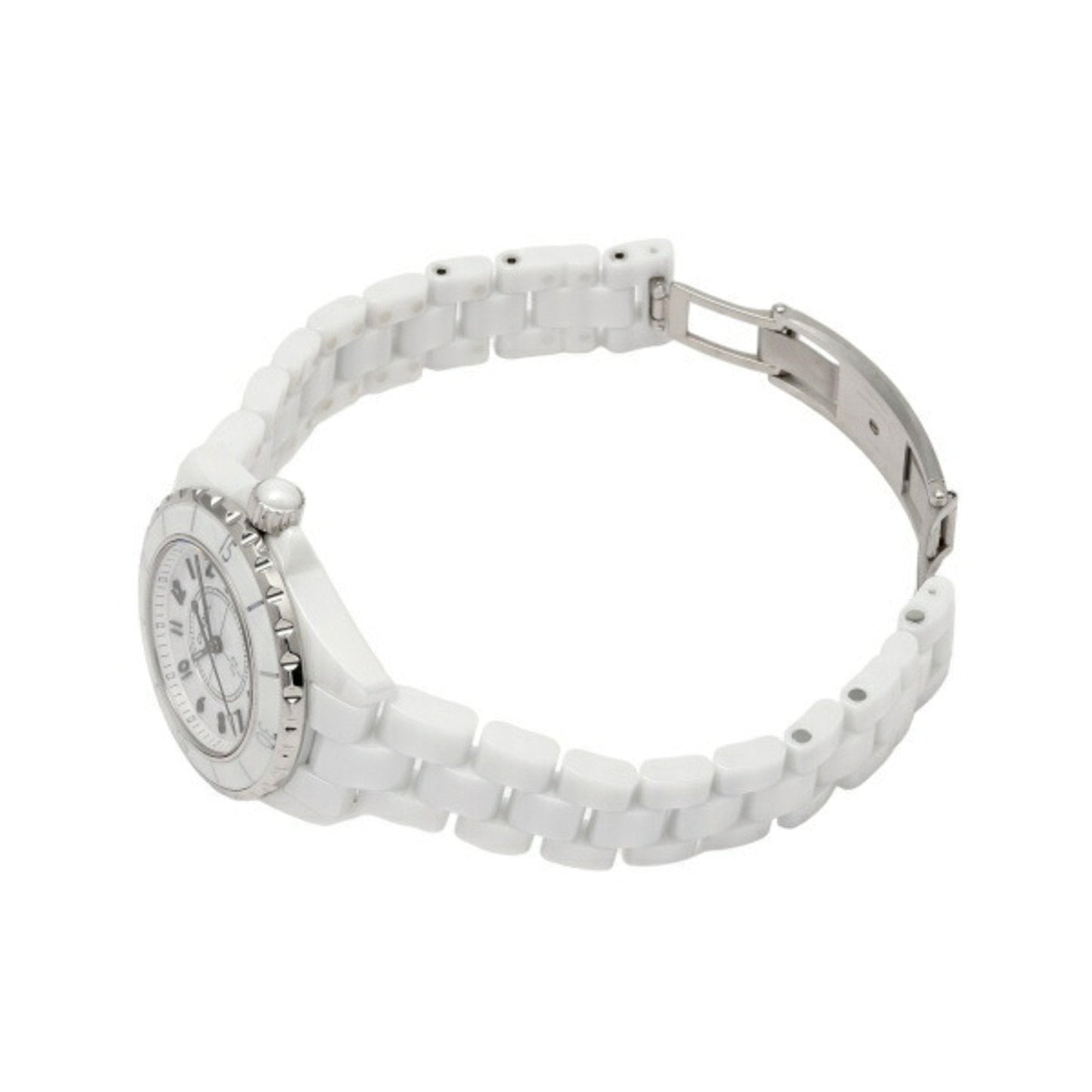 CHANEL J12 H0968 White Dial Watch for Women