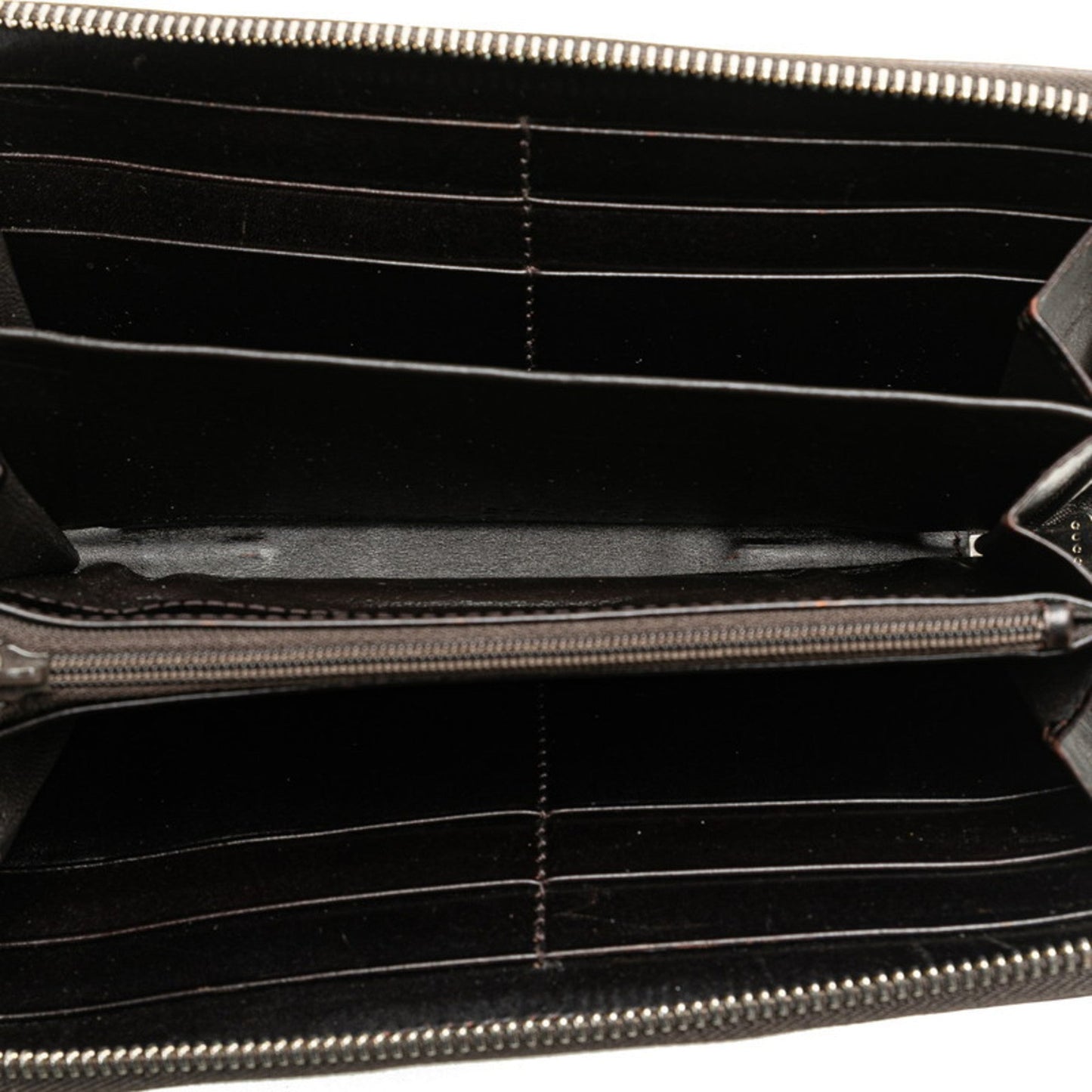 Gucci Dark Brown Leather Coin Purse/Coin Case