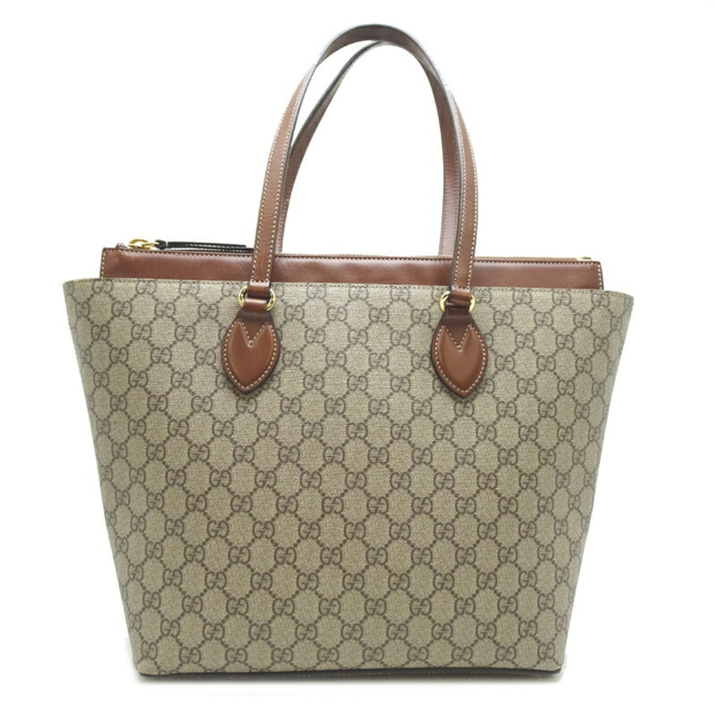 Gucci Beige Gg Supreme Shoulder Bag Tote Bag ()