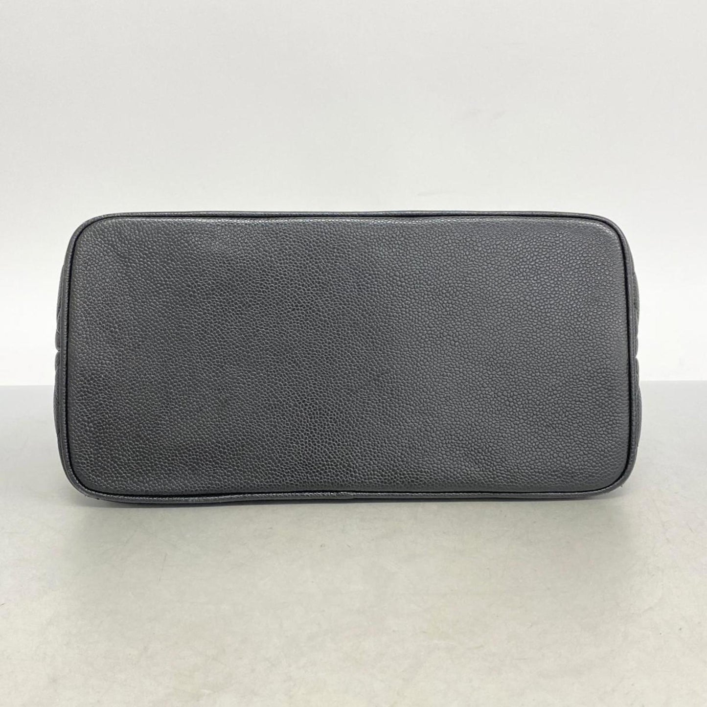 Chanel Tote Bag Reproduction Caviar Skin Black Women's