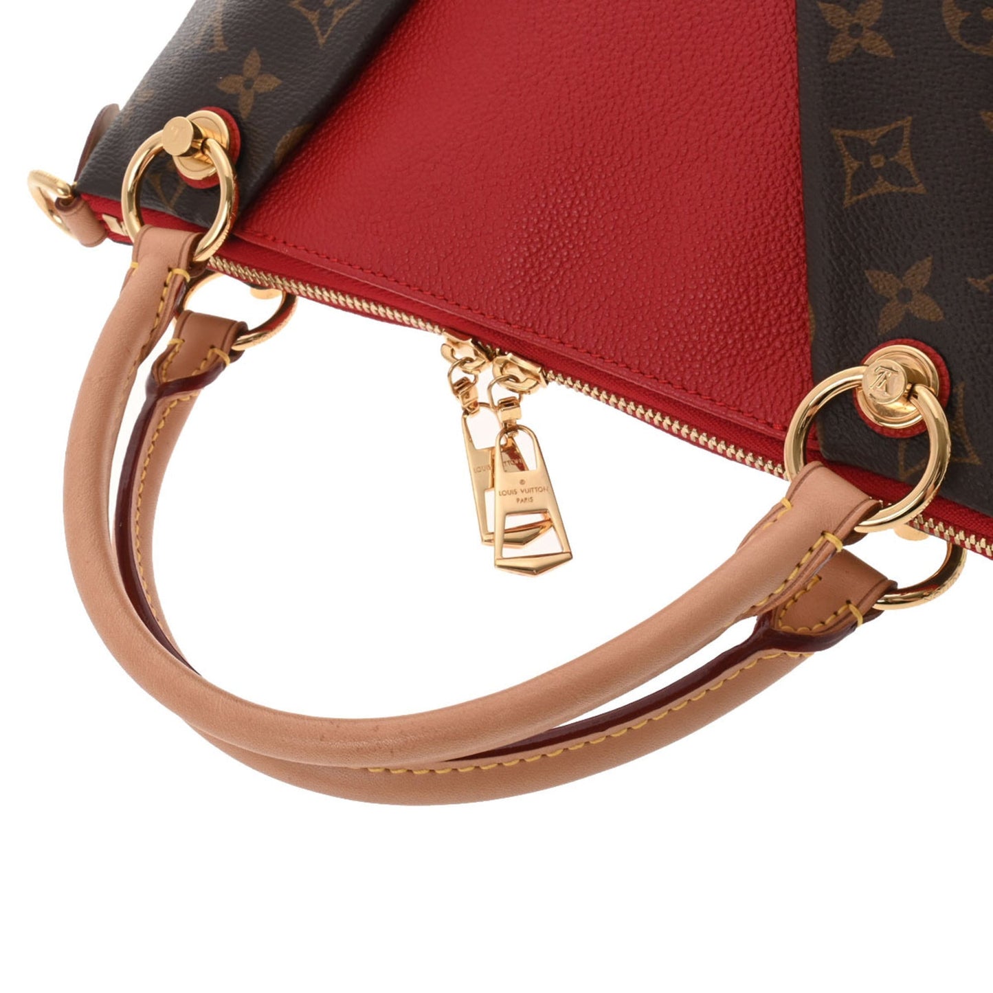 LOUIS VUITTON Monogram V Tote BB Threes M43966 Women's Handbag