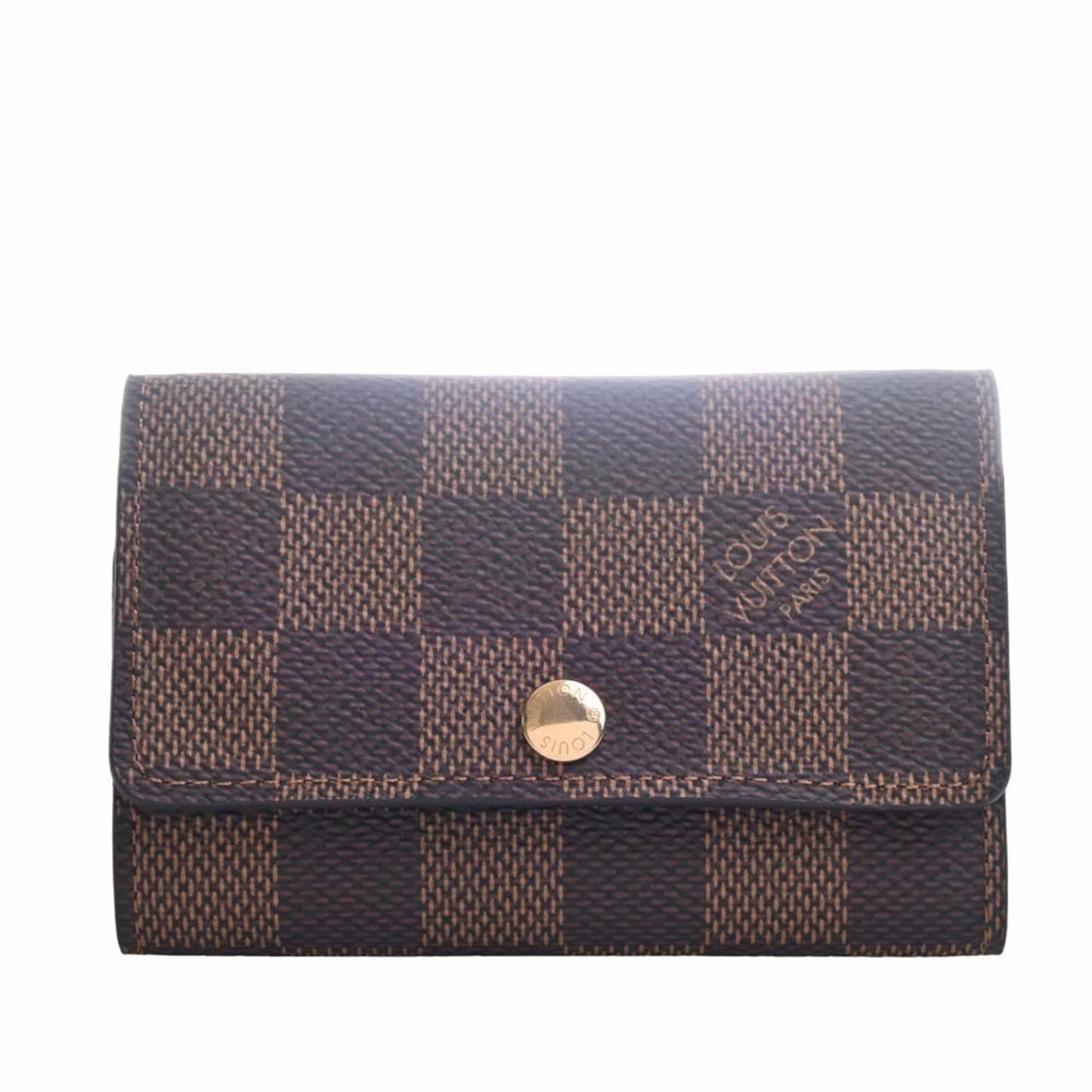 LOUIS VUITTON Damier Multicle 6 Row Key Case N62630 Brown Women's