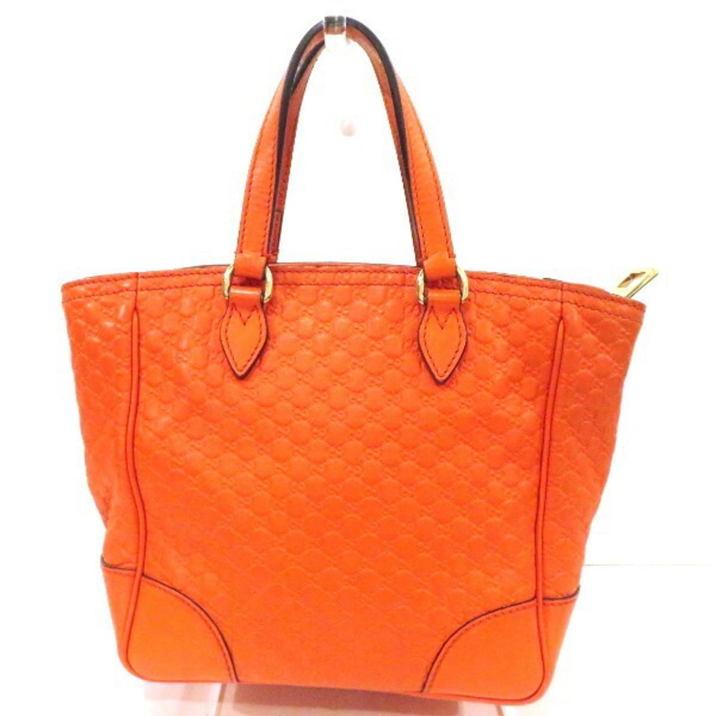 Gucci Orange Leather Handbag Shoulder Bag