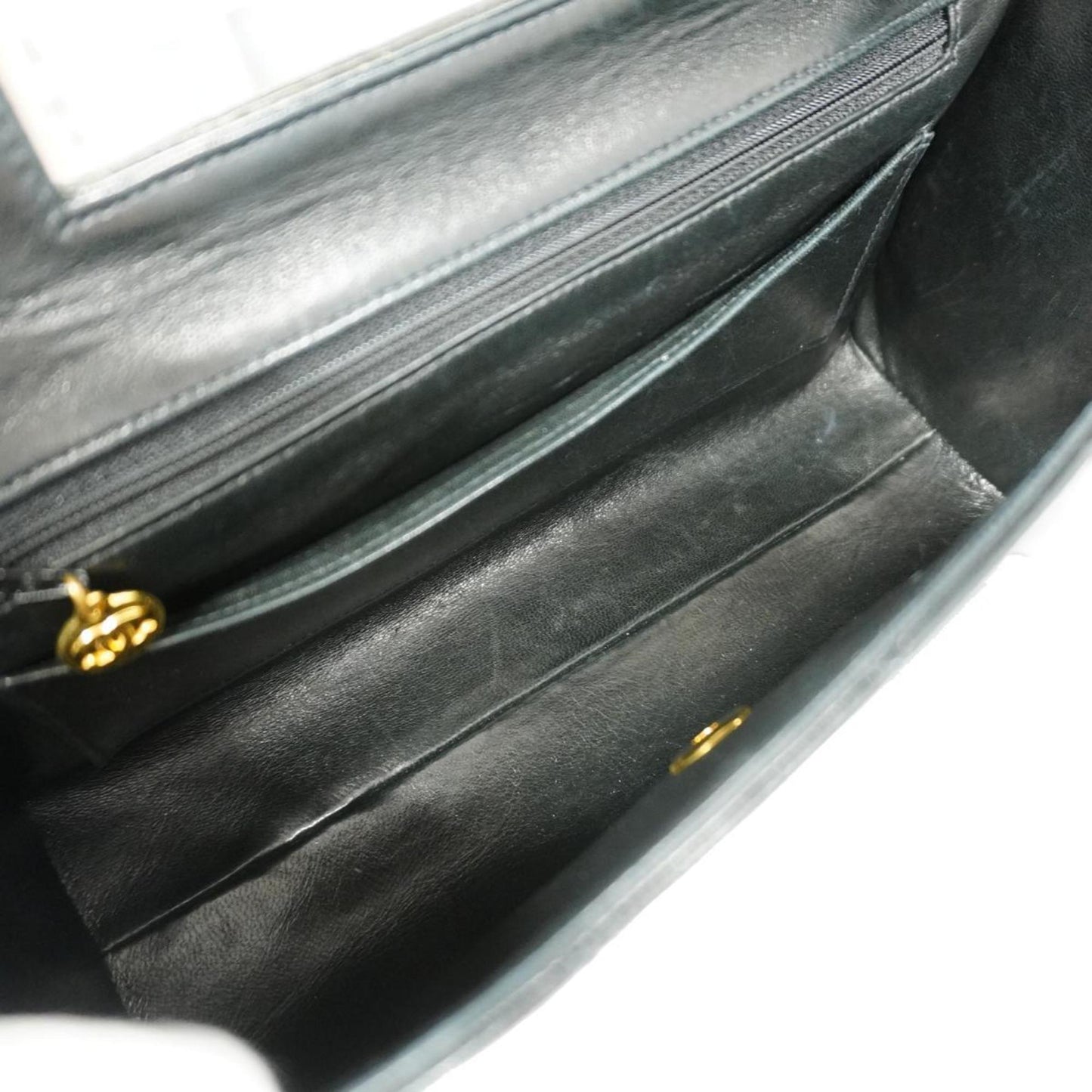 Chanel Shoulder Bag Matelasse Brilliant Lambskin Black Women's