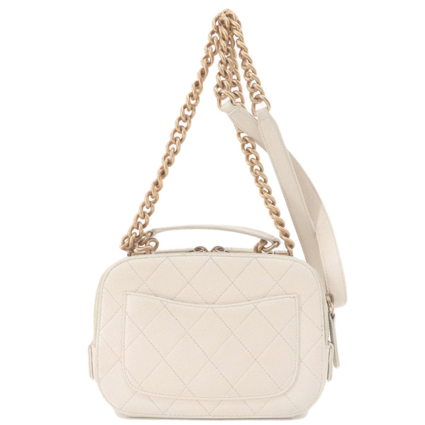 Chanel Matelasse Shoulder Bag Caviar Skin Women's