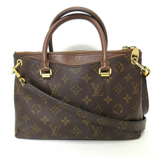 Louis Vuitton Palas BB Noisette Brown Handbag Shoulder 2way Ladies Monogram M43235