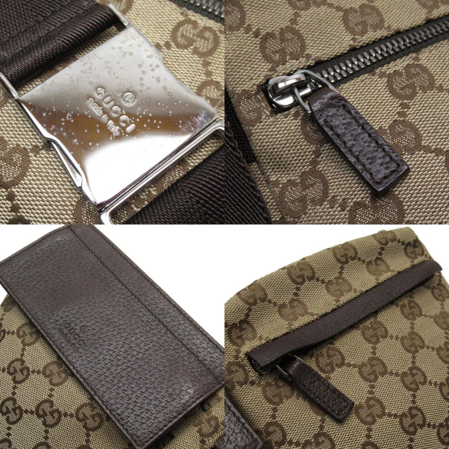 Gucci Gg Canvas Brown Gg Canvas Fanny Pack