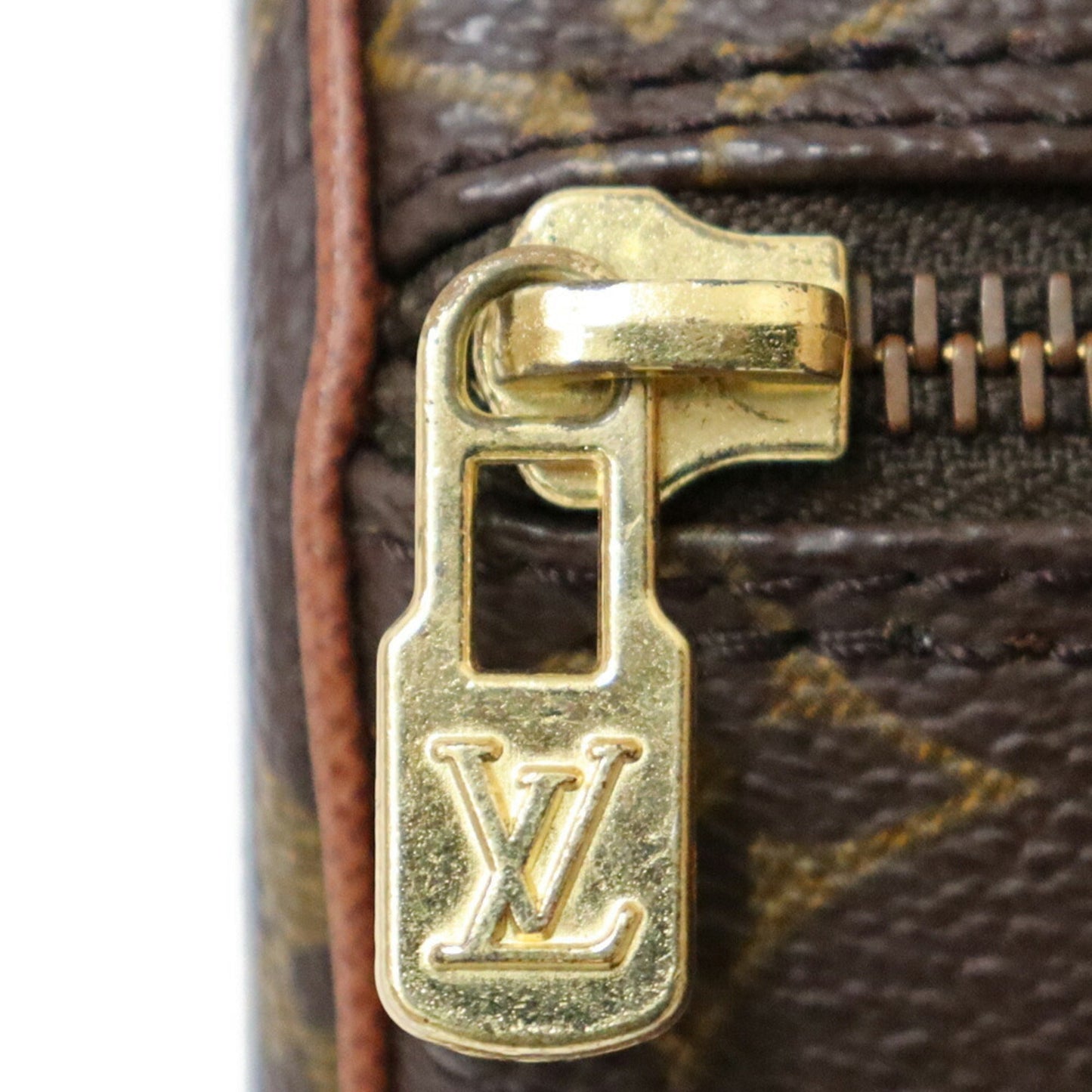 LOUIS VUITTON Shoulder Bag Brown Women's Monogram Canvas