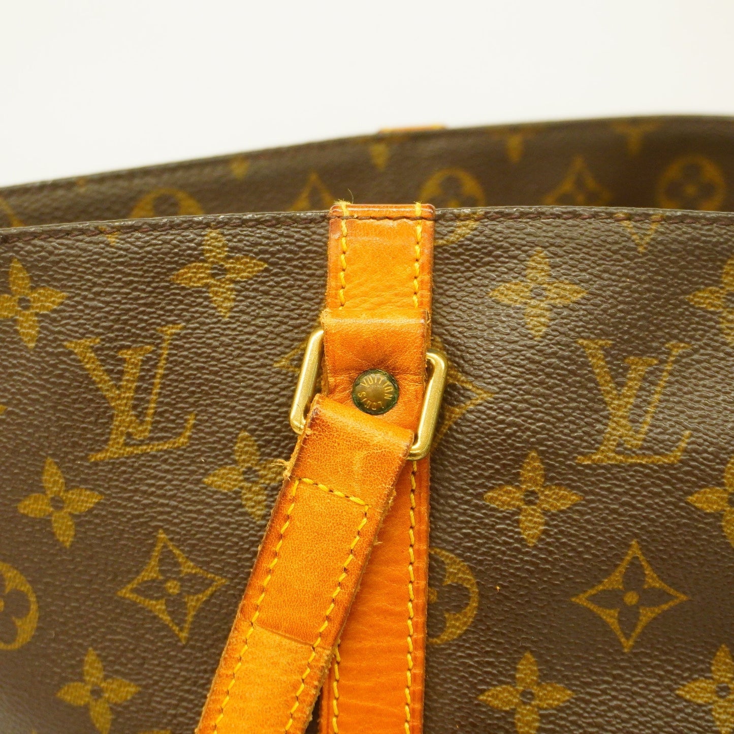 LOUIS VUITTON Auth  Monogram Sack Shopping M51108 Women's Shoulder Bag