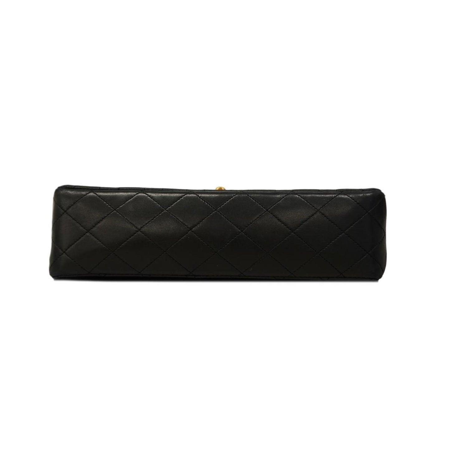 Chanel Shoulder Bag Matelasse W Flap Chain Black Women's