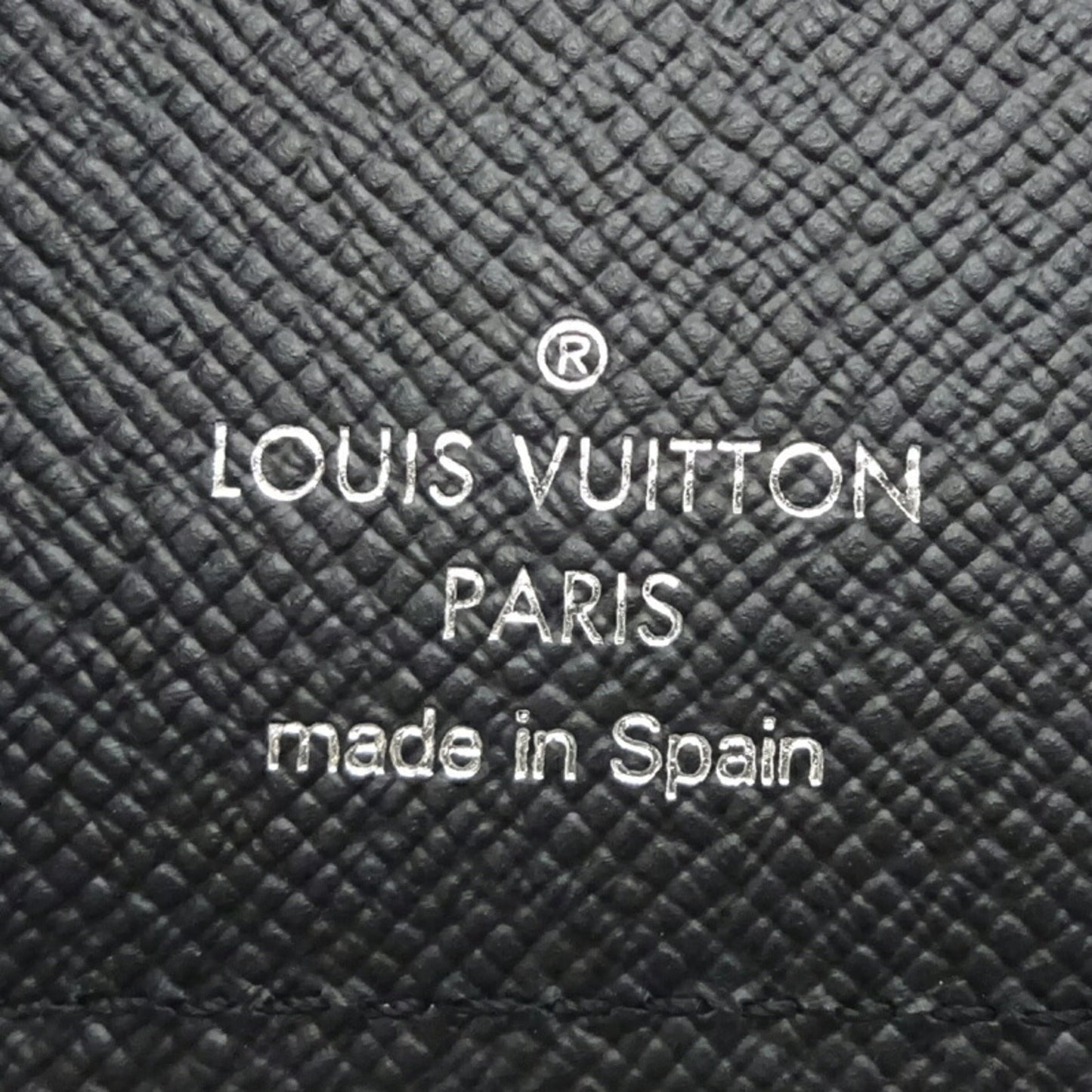 LOUIS VUITTON Portefeuil Brother Women's Bifold Wallet M60622 Epi Noir [Black]