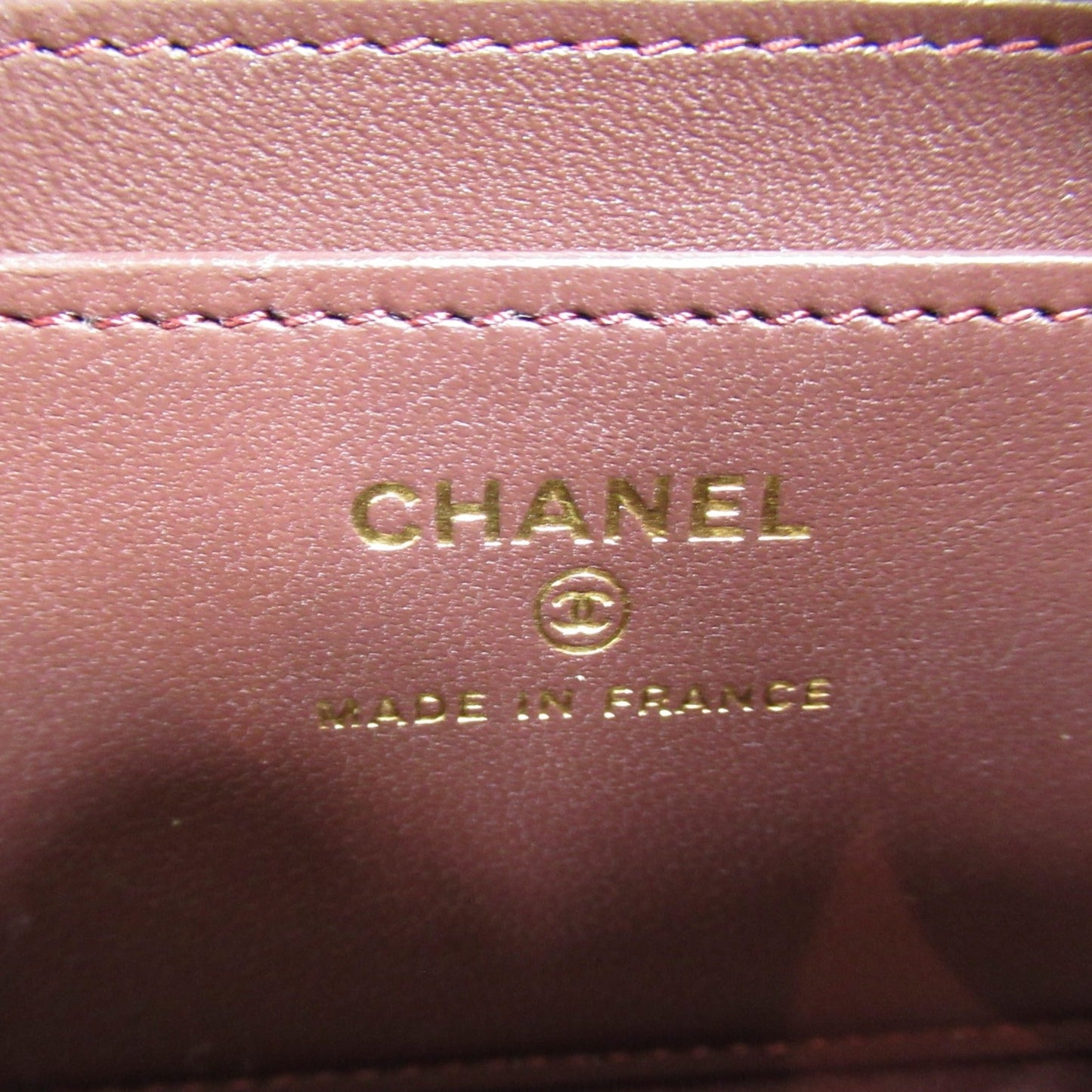 CHANEL Mini ChainShoulder Bag Black Lambskin (sheep leather)