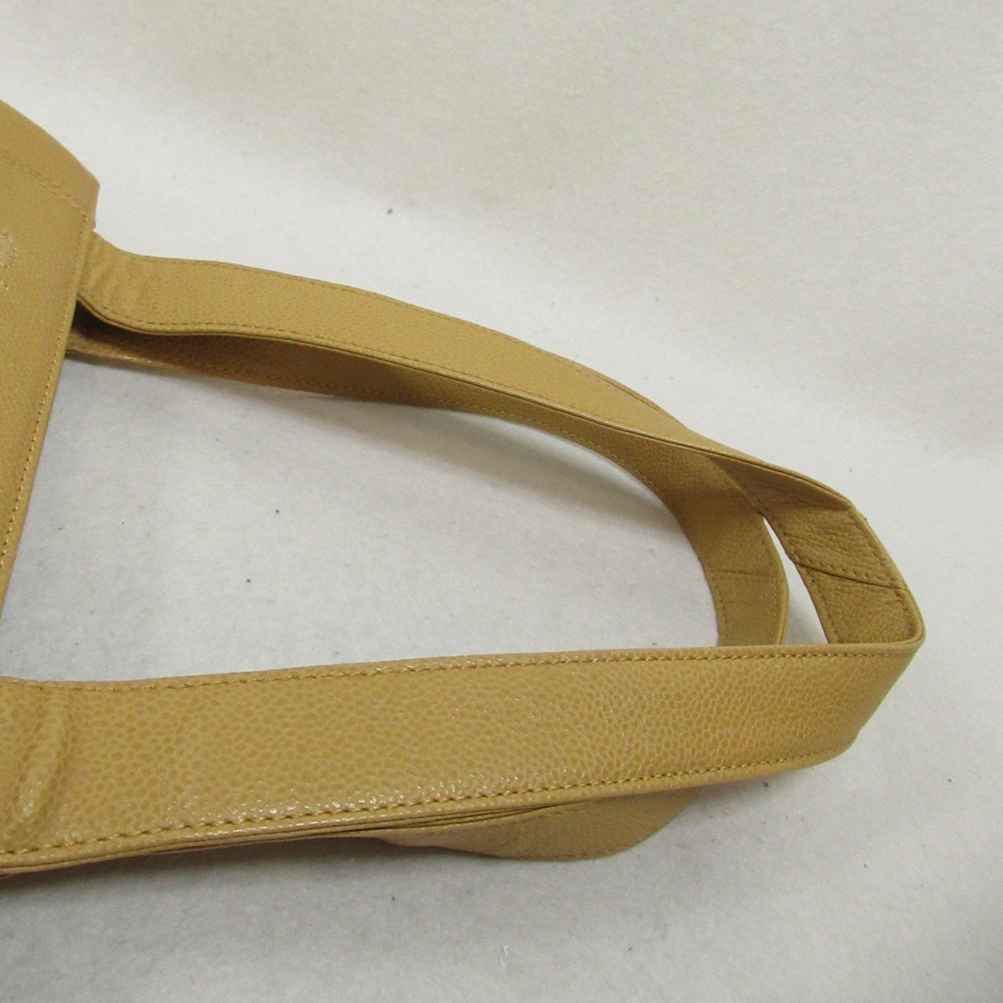 CHANEL Tote Bag Beige Caviar Skin (Grained Calf)