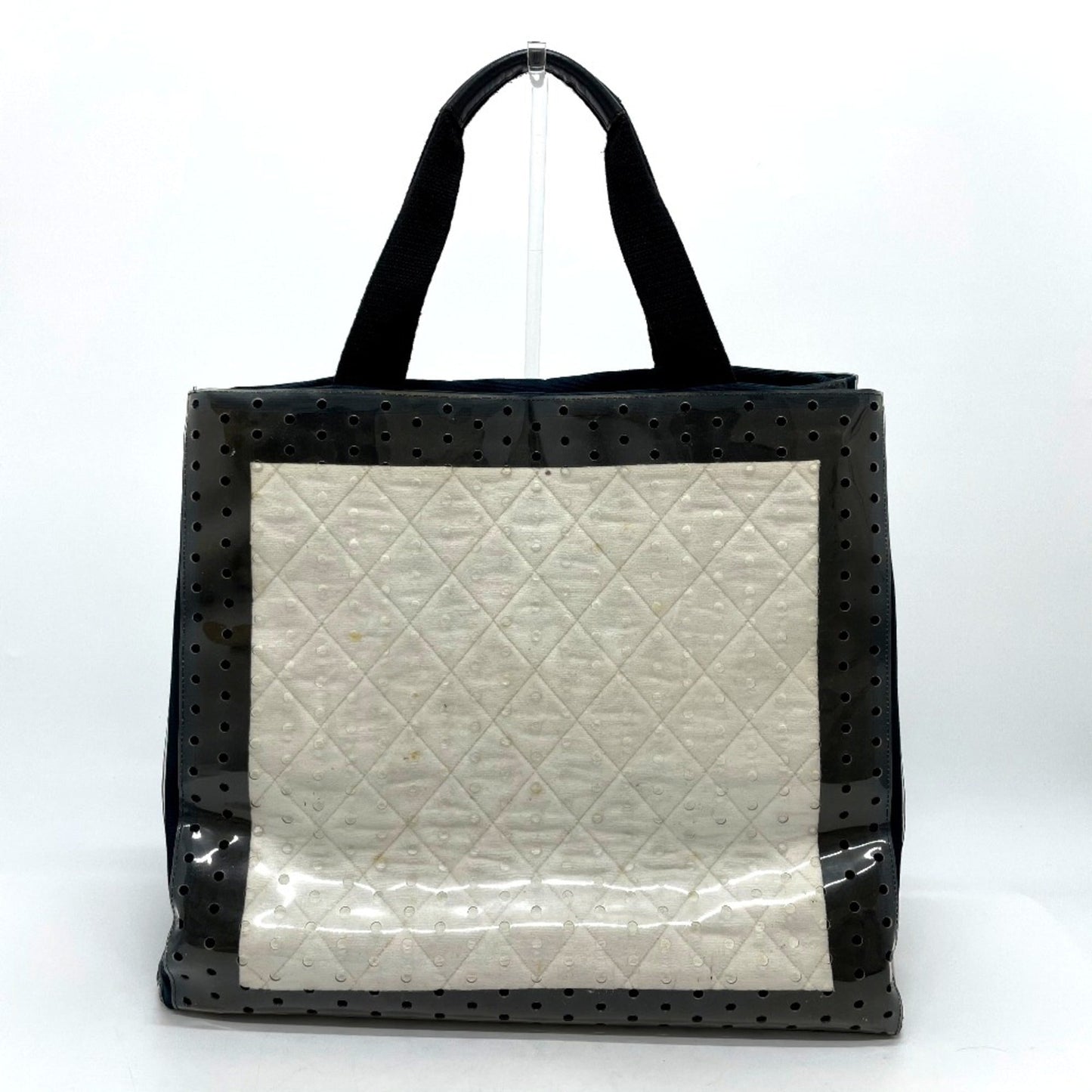 Chanel A46096 Sports bag fabric Tote Bag Navy