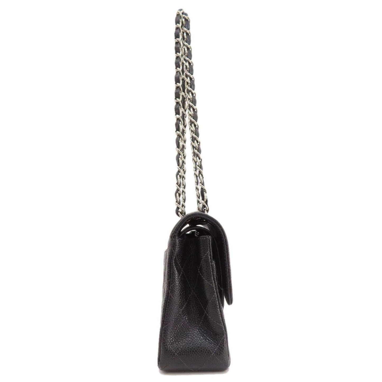 Chanel Matelasse Shoulder Bag Caviar Skin Women's