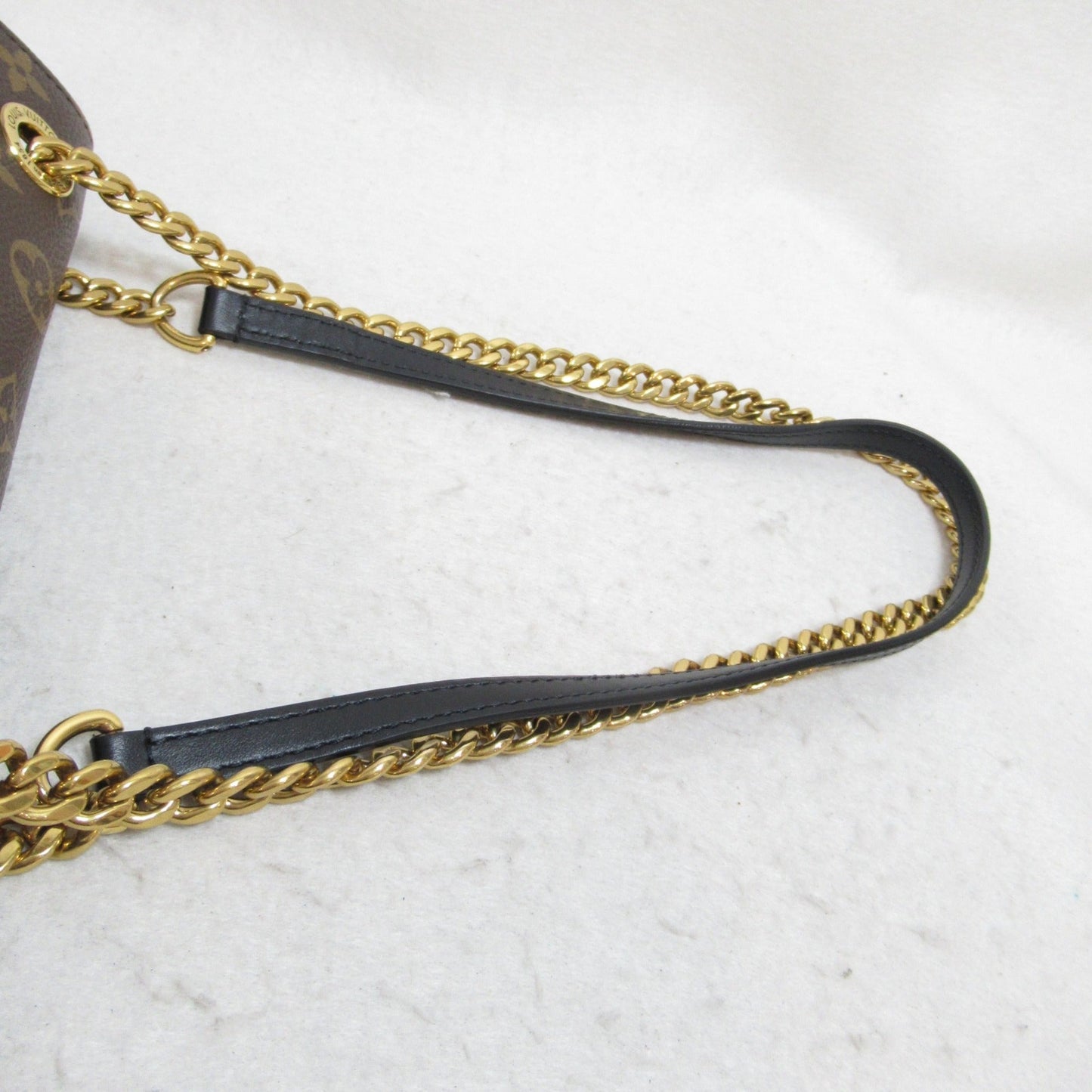 LOUIS VUITTON Passy Shoulder Bag Brown PVC coated canvas M45592