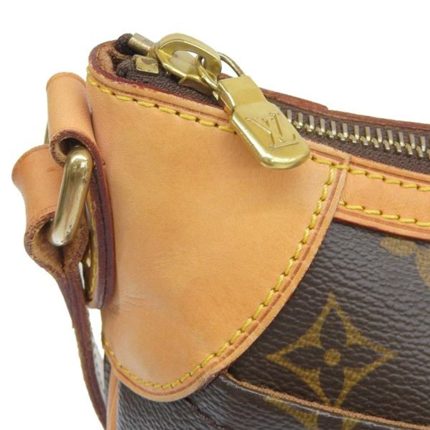 LOUIS VUITTON Monogram Odeon PM Shoulder Bag M56390 Brown Ladies