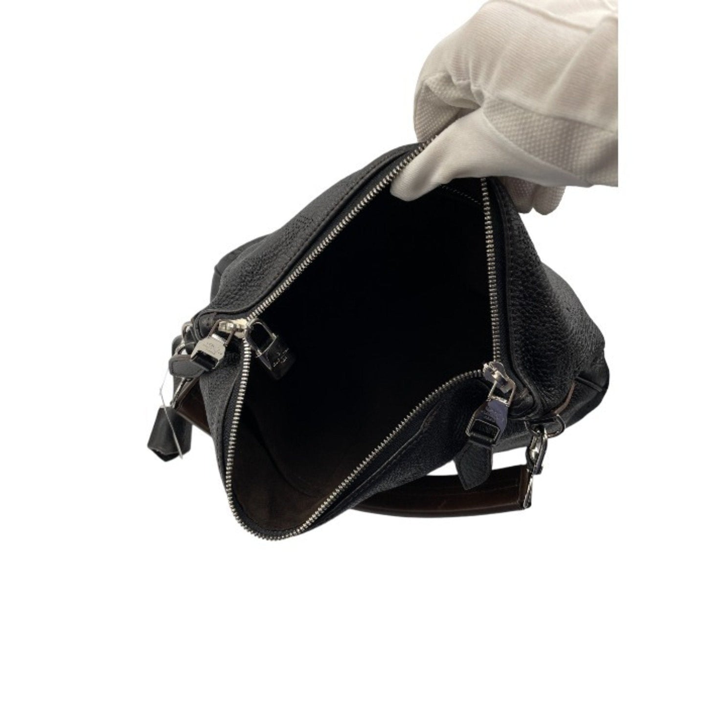 LOUIS VUITTON Selene PM 2WAY Shoulder Bag M94314 Black Brown