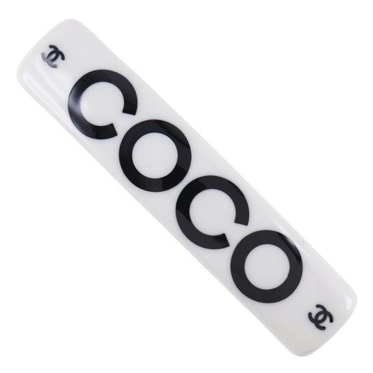 CHANEL COCO Barrette Plastic 2001 01P Ladies