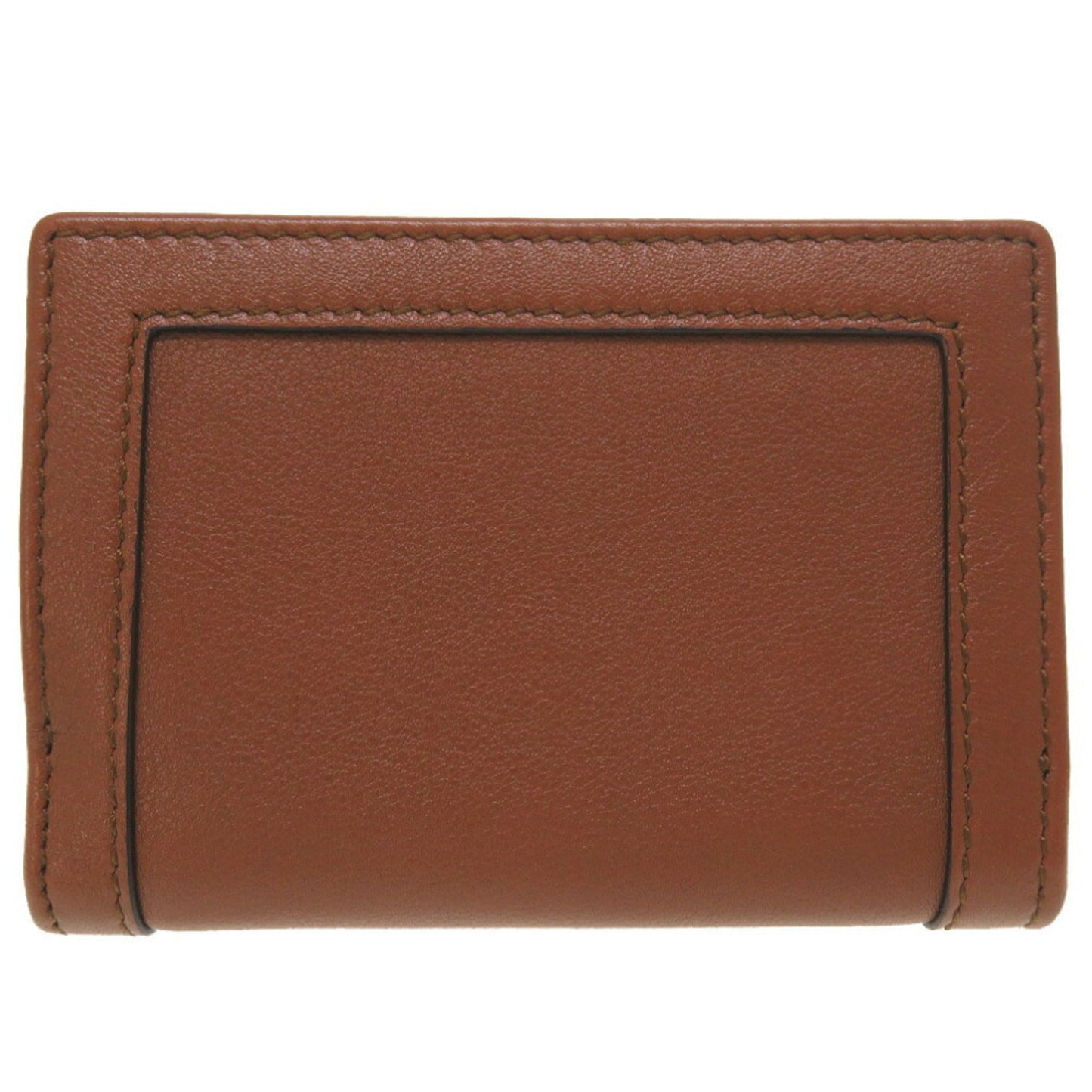 Gucci Bamboo Brown Bamboo Leather Wallet (Tri-Fold)