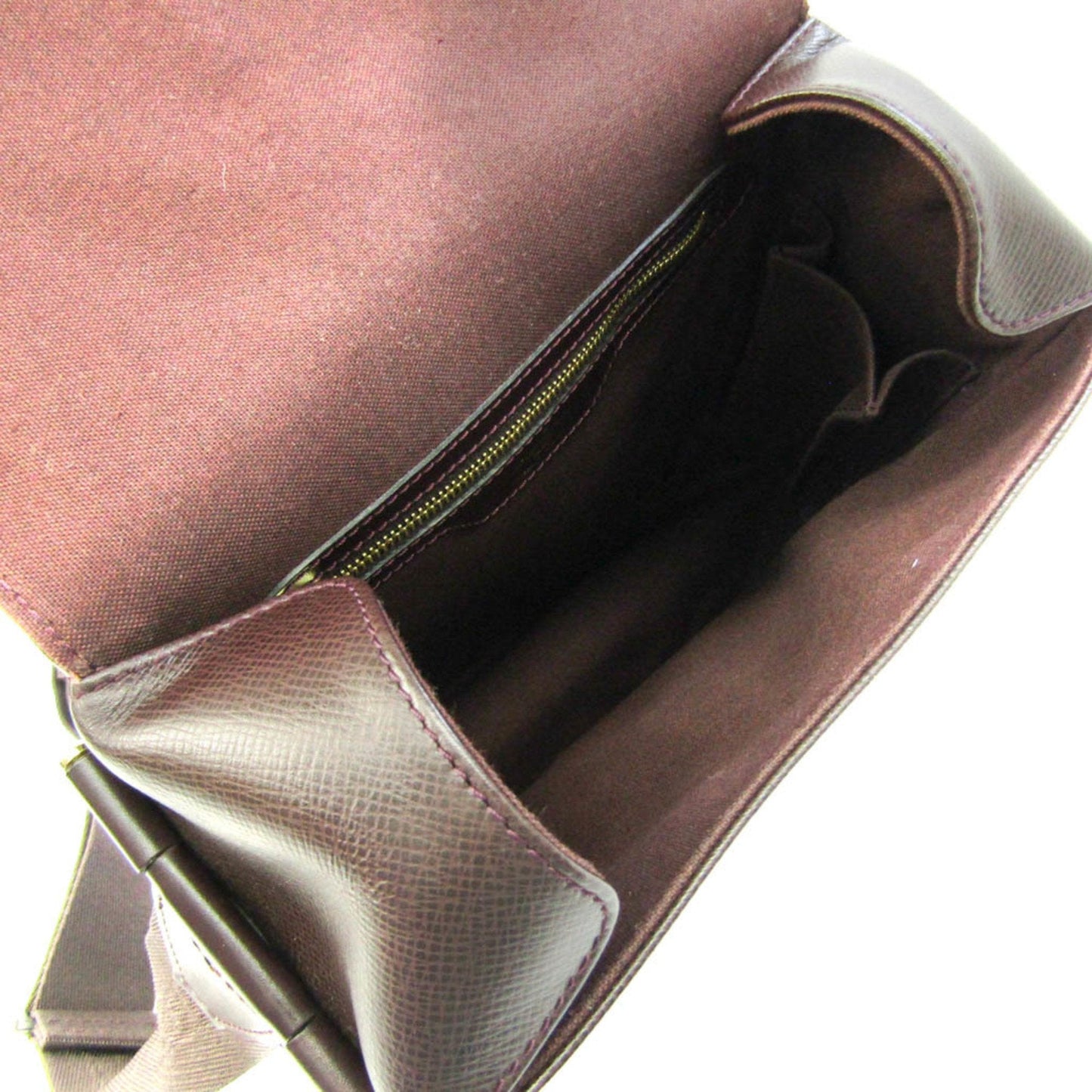 LOUIS VUITTON Taiga Yalanga M30826 Men's Shoulder Bag Acajou