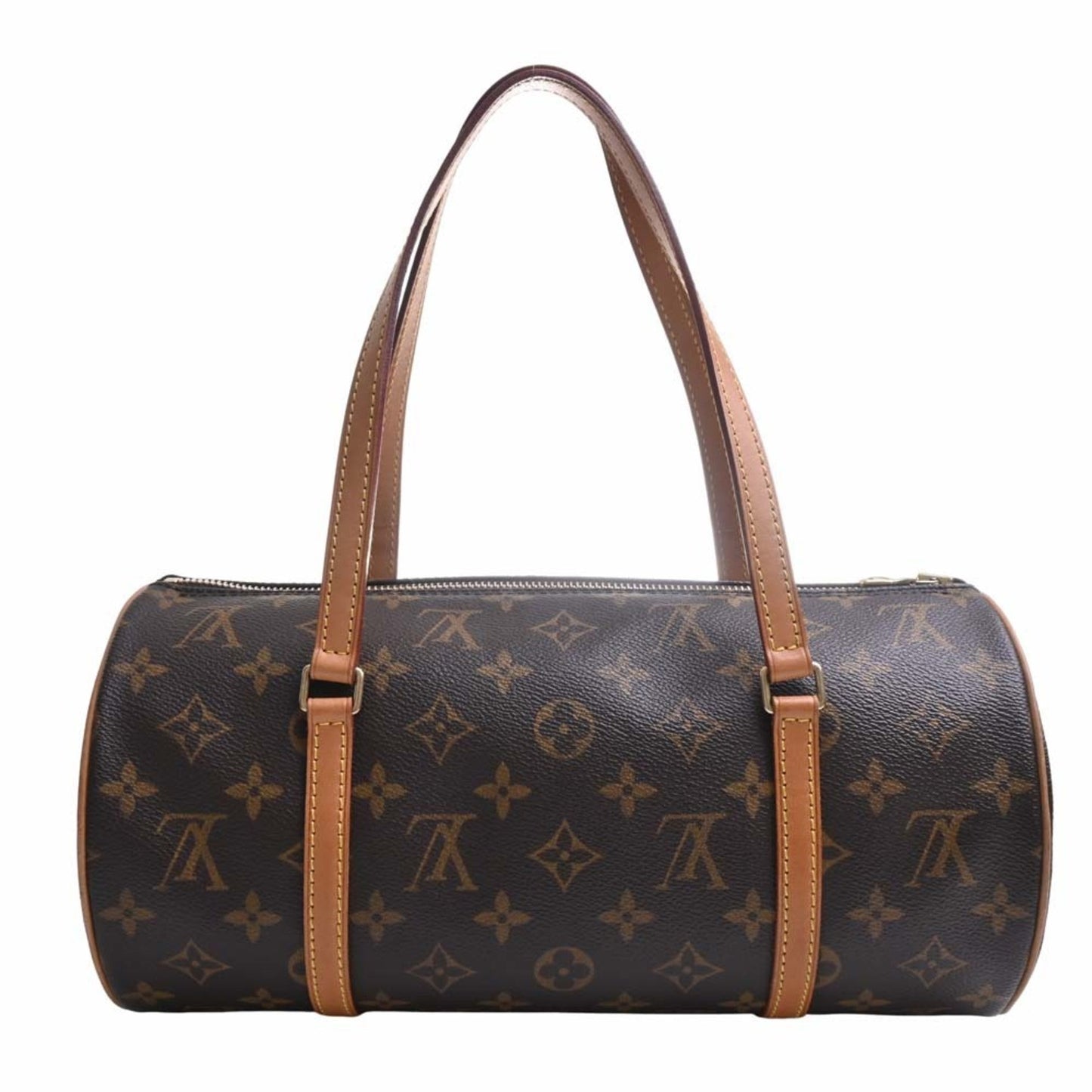 LOUIS VUITTON Monogram Papillon 30 Handbag M51385 Brown Women's