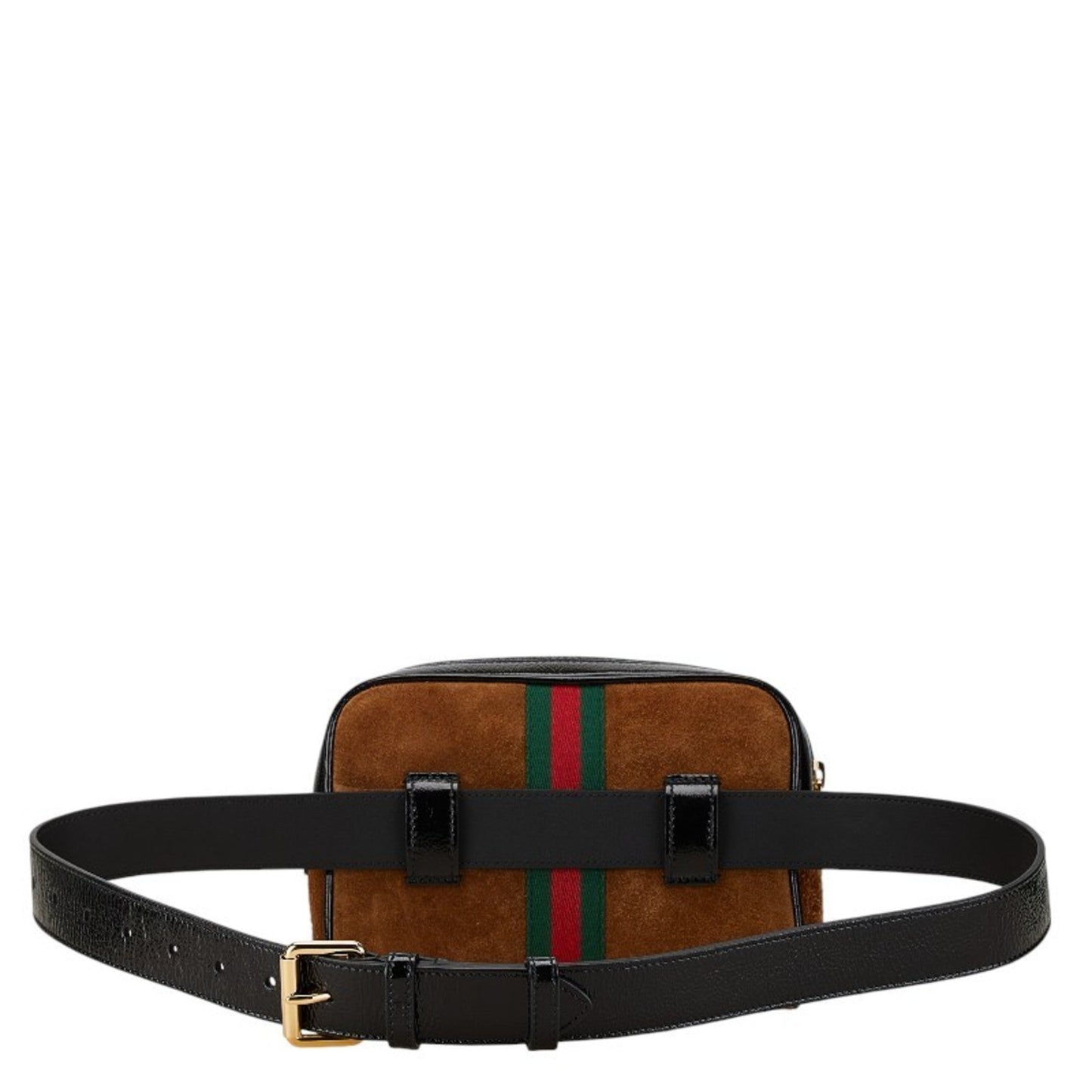 Gucci Brown Suede Fanny Pack
