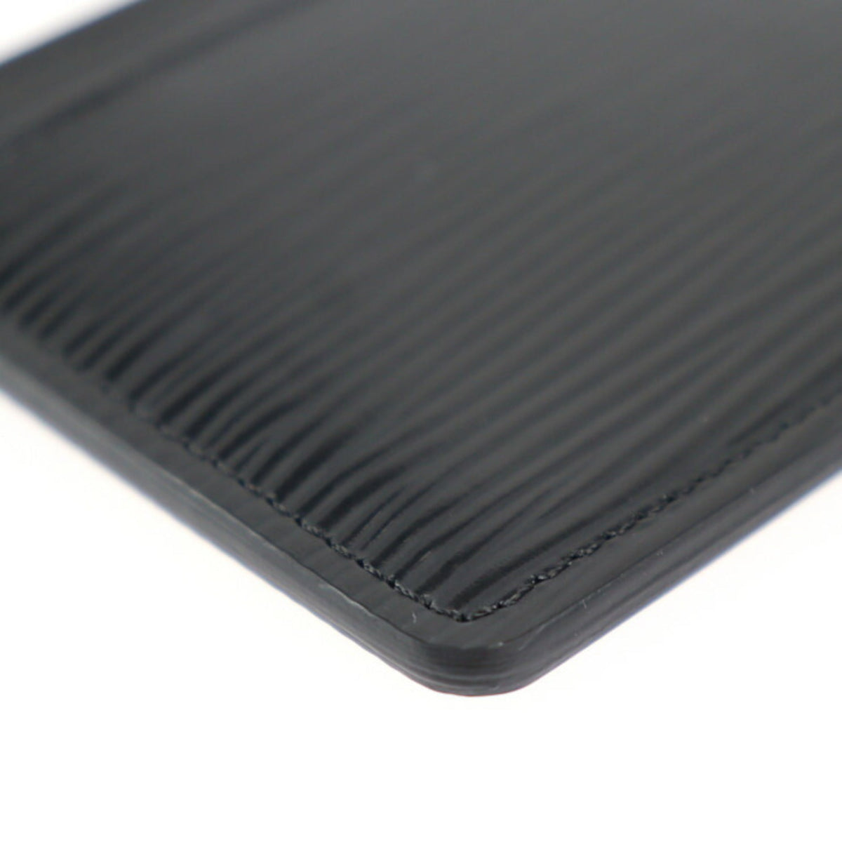 LOUIS VUITTON Porte Cult Sample Card Case M63512 Epi Leather Black Vuitton