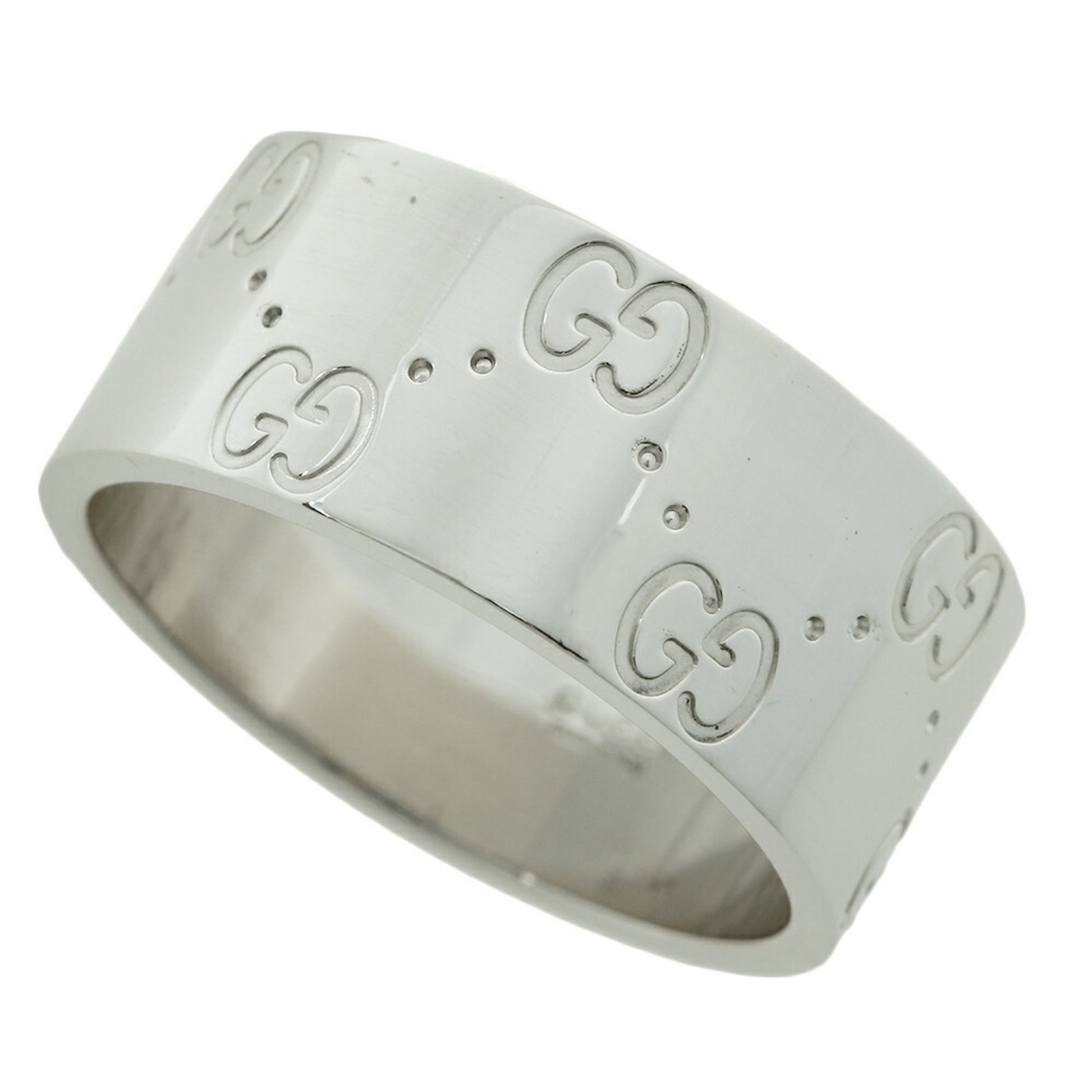 Gucci White Gold White Gold (18K) Band Ring ()
