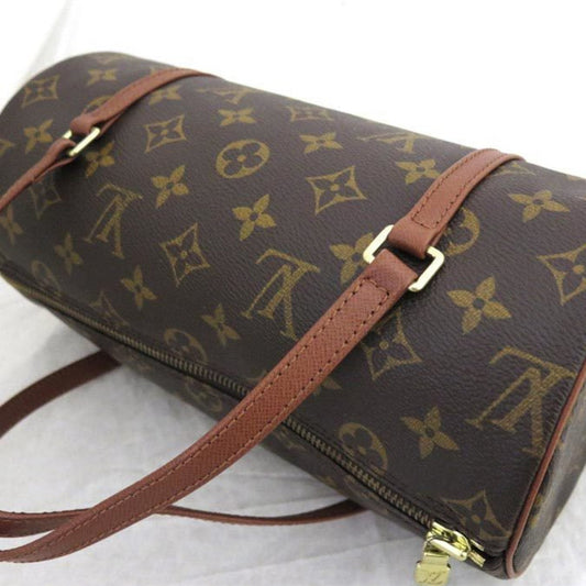 LOUIS VUITTON Handbag Monogram Papillon Canvas Brown Women's M51366