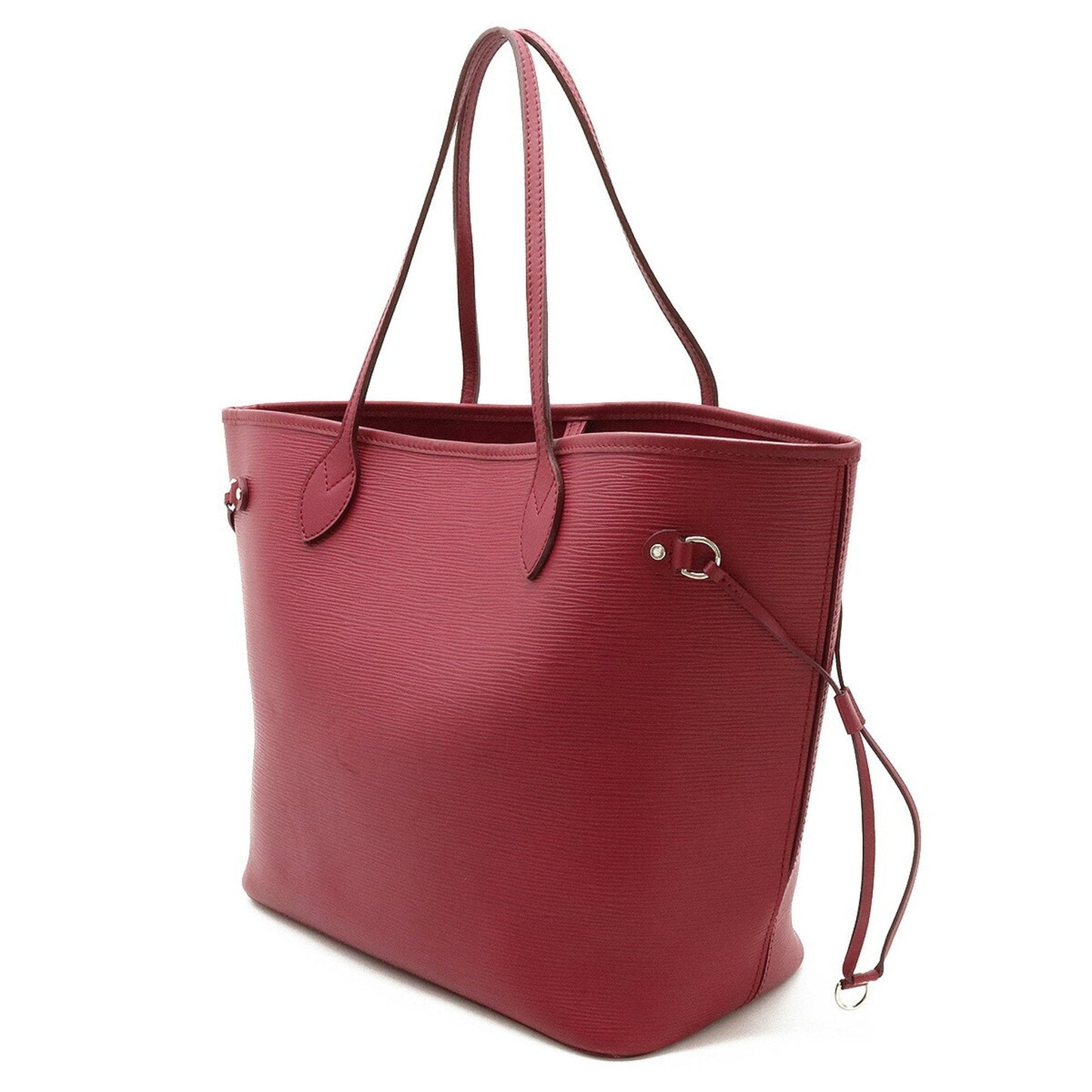 LOUIS VUITTON Epi Neverfull MM Tote Bag Shoulder Fuchsia Pink M40882
