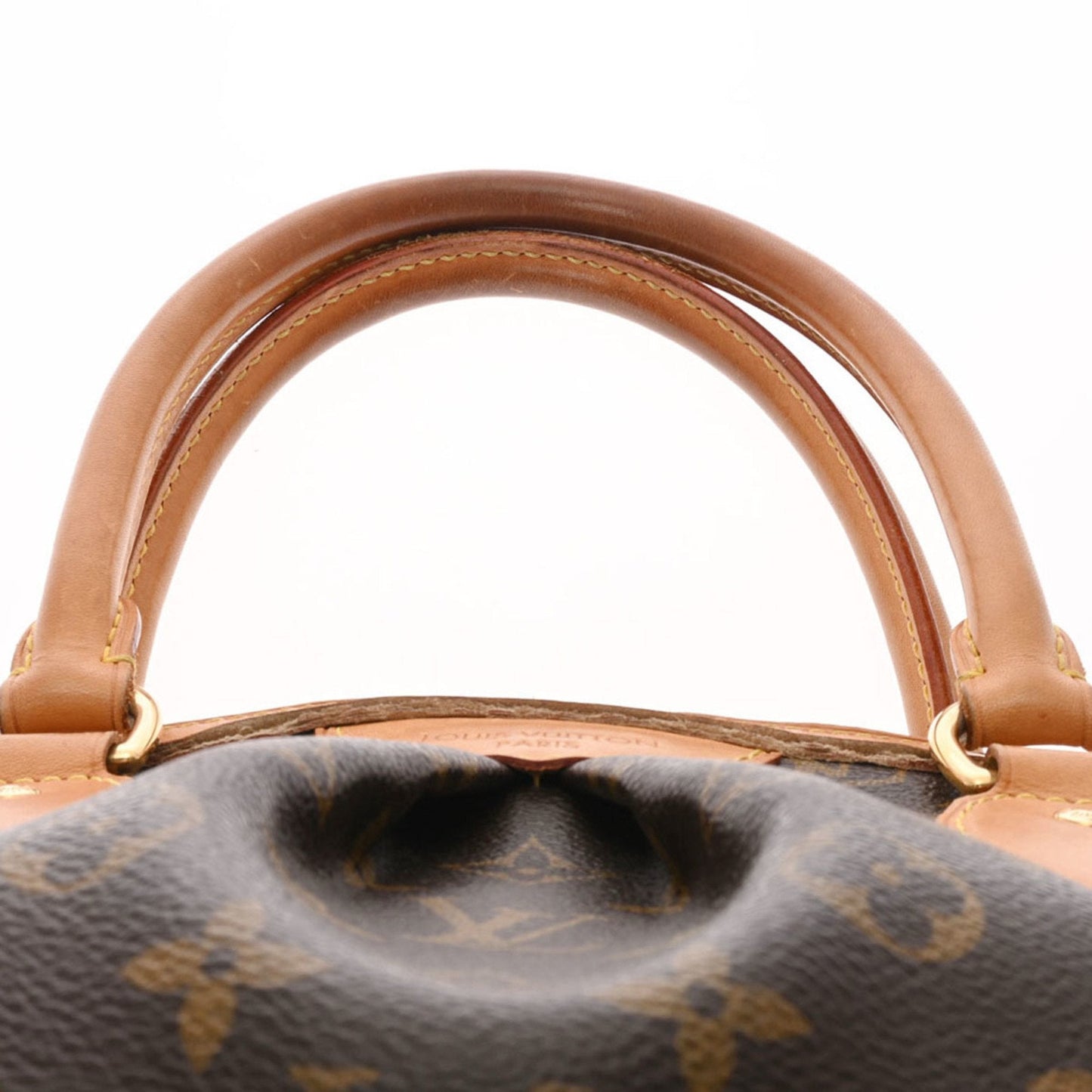 LOUIS VUITTON Monogram Tivoli PM Brown M40143 Ladies Canvas Handbag