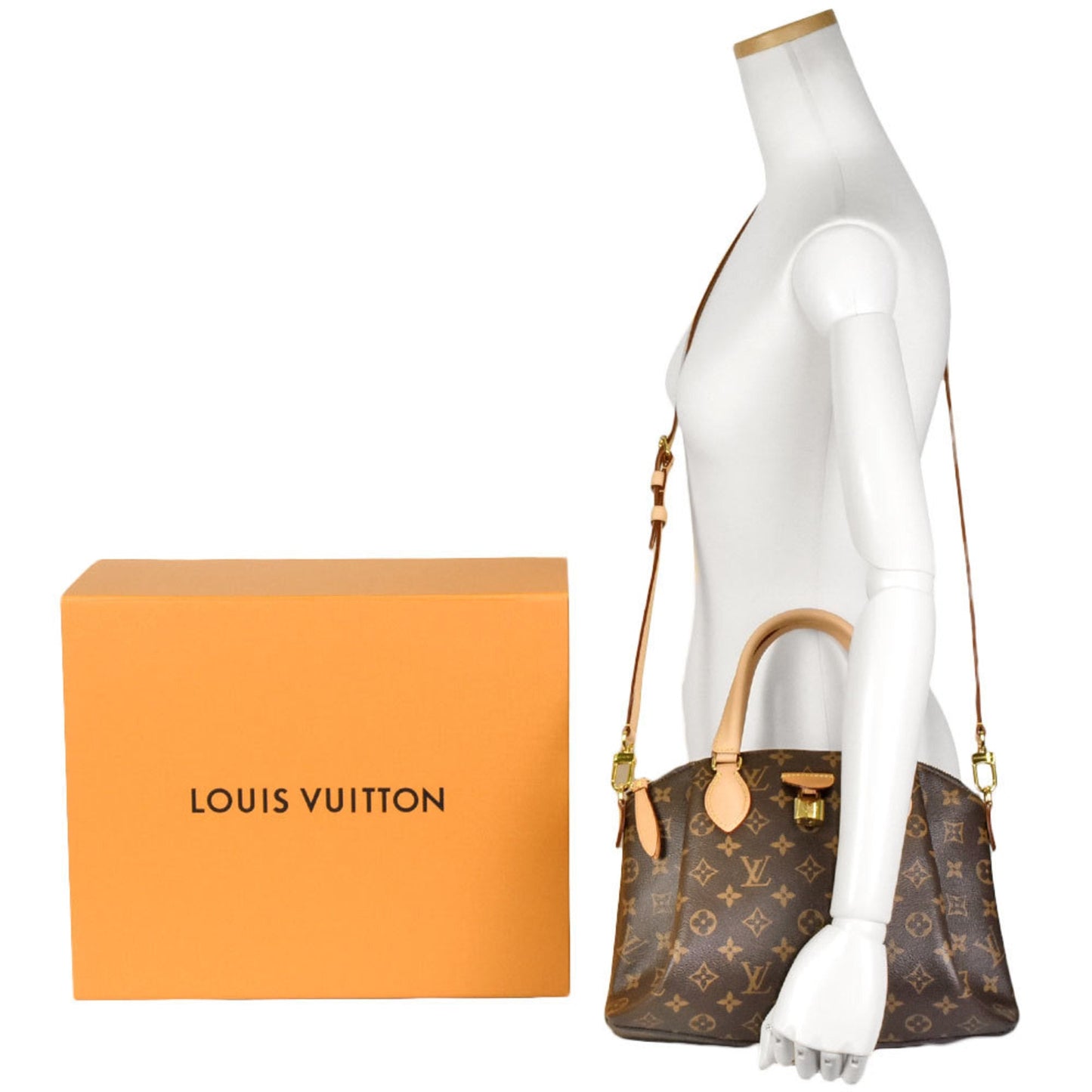 LOUIS VUITTON Rivolie PM Monogram Canvas Shoulder Bag Handbag M44543