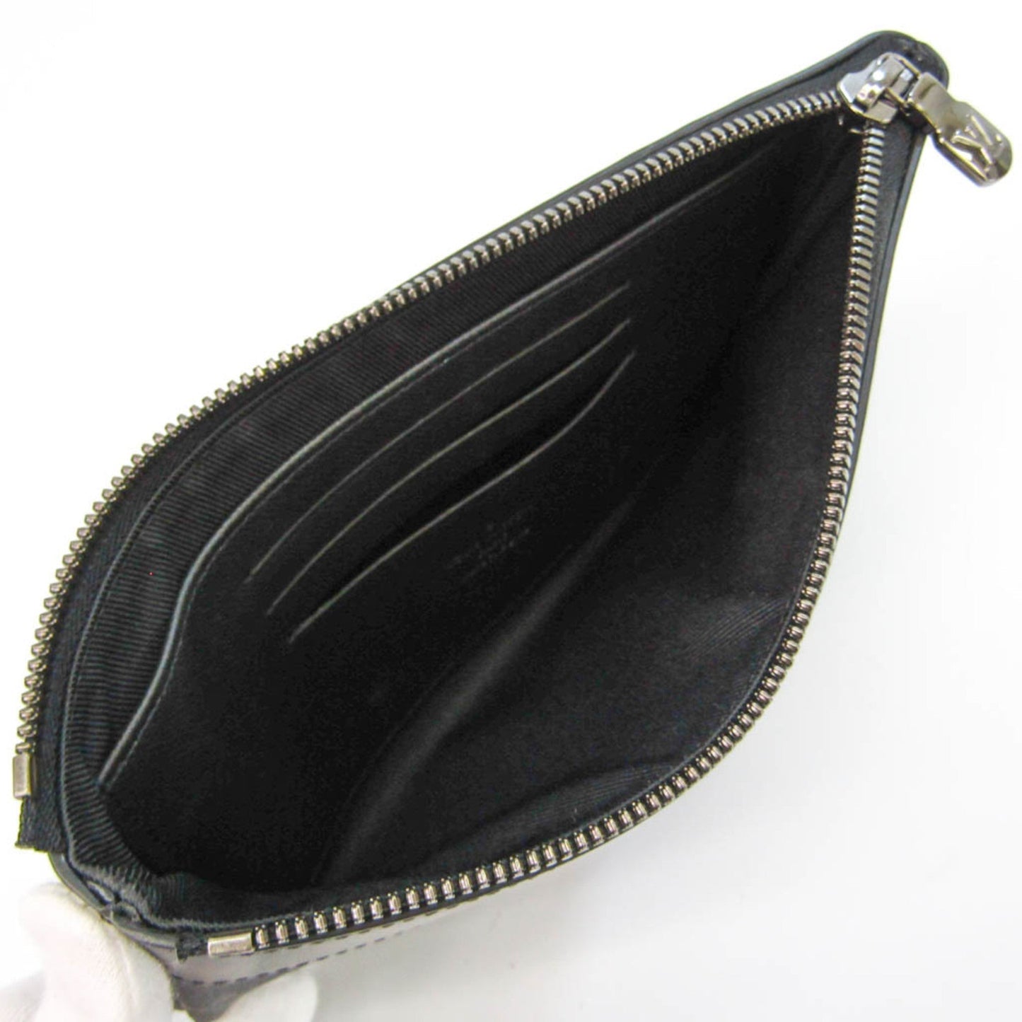 Louis Vuitton Monogram Eclipse Pochette Discovery PM M44323 Men's Clutch Bag,Pouch Monogram Eclipse