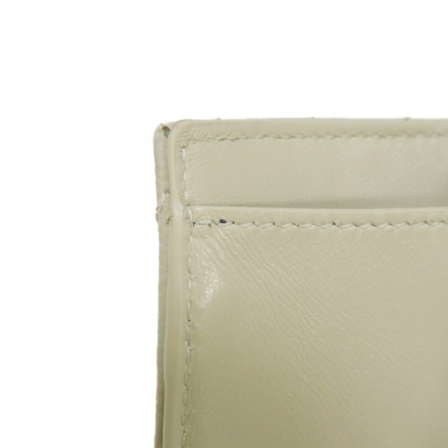 SAINT LAURENT Trifold Wallet Monogram Origami Tiny YSL Blanc Vintage 668274 BOWA1 9207 Men's Women's Billfold