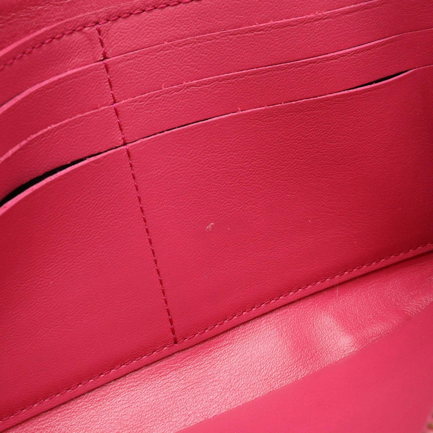 LOUIS VUITTON Portefeuille Comet L-shaped long wallet Taurillon leather Noir black pink M63102