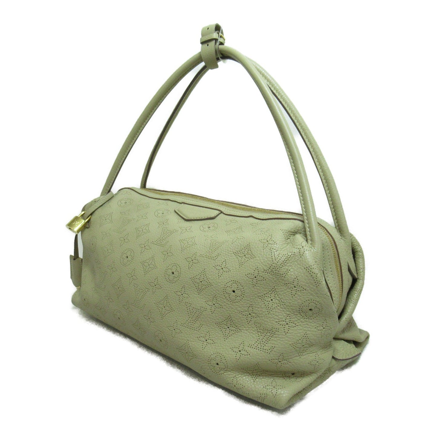 LOUIS VUITTON Galatea MM Shoulder Bag Beige Mahina leather M93852