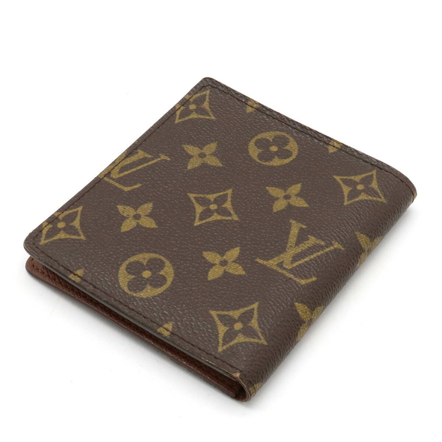 LOUIS VUITTON Monogram Portobier 10 Cult Credit Bifold Billfold M60883