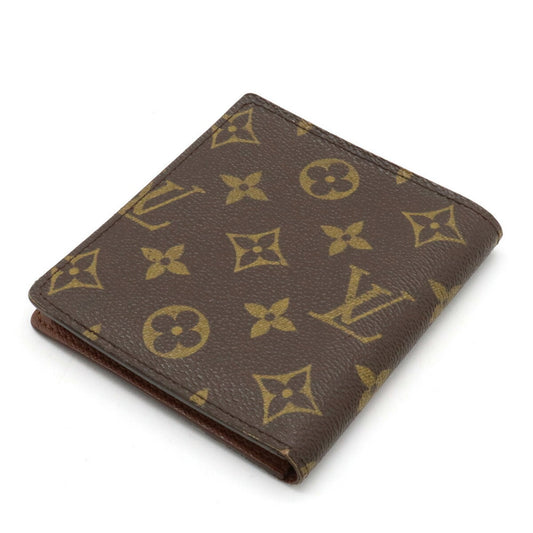 LOUIS VUITTON Monogram Portobier 10 Cult Credit Bifold Billfold M60883