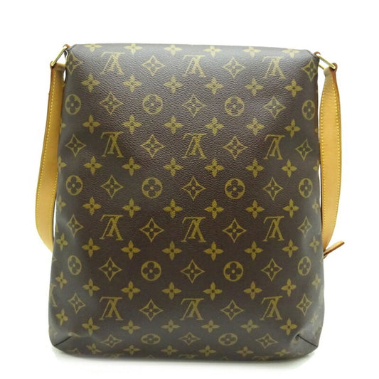 LOUIS VUITTON Musette Women's Shoulder Bag M51256 Monogram Ebene [Brown]