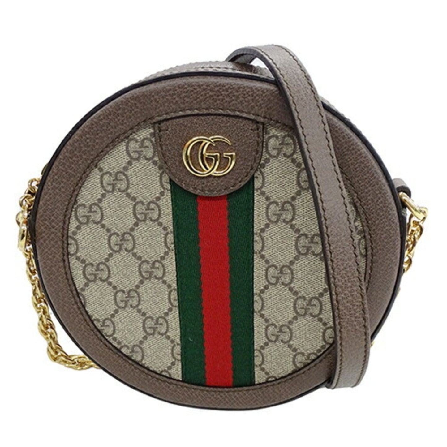 Gucci Brown Gg Supreme Shoulder Bag